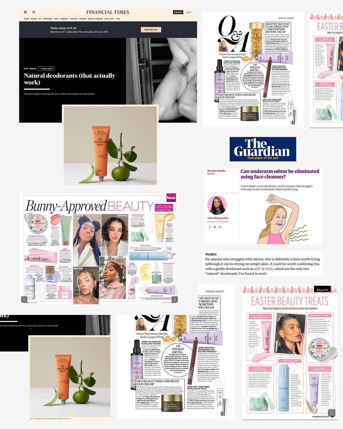 AKT IN THE PRESS: APRIL'S BEST ‘FEATURES’