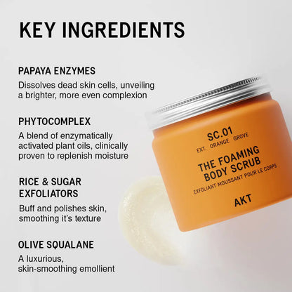 The Foaming Body Scrub - SC.01 ORANGE GROVE