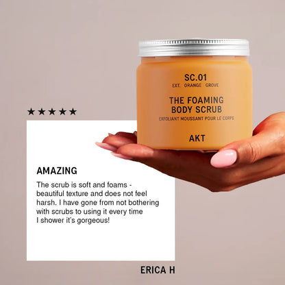 The Foaming Body Scrub - SC.01 ORANGE GROVE