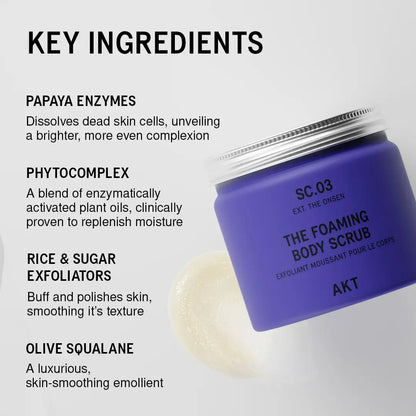 The Foaming Body Scrub - SC.01 ORANGE GROVE