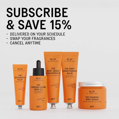 The Foaming Body Scrub - SC.01 ORANGE GROVE
